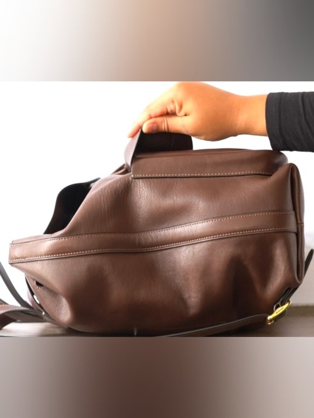 Coach Crosby Backpack In Maple - Picture 4 of 8